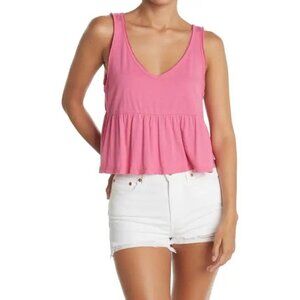 Abound Babydoll Peplum Tank Top